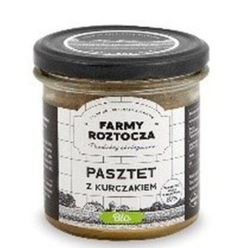 BIO Pasztet z kurczaka  Farmy Roztocza 180 g