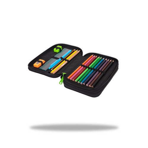 Piórnik podwójny z wyposażeniem Jumper 2 Game Over Coolpack 1 sztuka