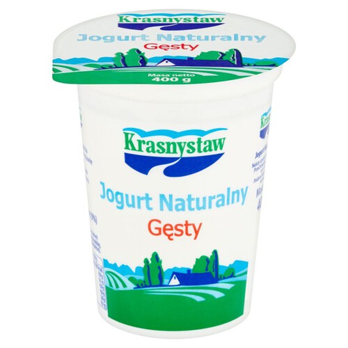 Jogurt naturalny gęsty Krasnystaw 400 g