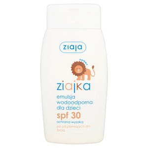 Emulsja wodoodporna dla dzieci SPF 30 ZIAJA 125 ml