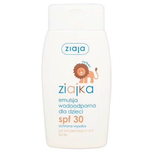 Emulsja wodoodporna dla dzieci SPF 30 ZIAJA 125 ml