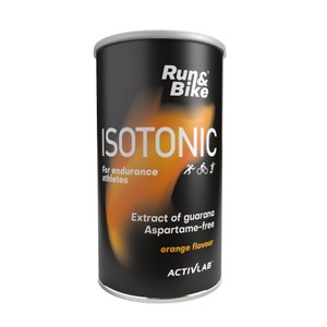 Izotonik Run & Bike Isotonic pomarańczowy puszka ACTIVLAB 475 g