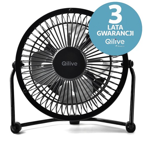 Wentylator mini biurkowy USB Q.6999 Qilive 1 sztuka