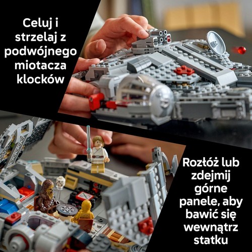 Star Wars SMART Play: Sokół Millennium 75426 LEGO 1 sztuka