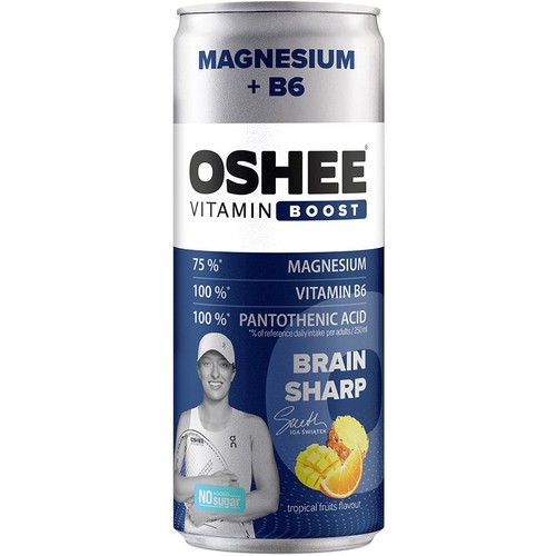 Napój izotoniczny Vitamin Boost magnez + witamina B6 OSHEE 250 ml