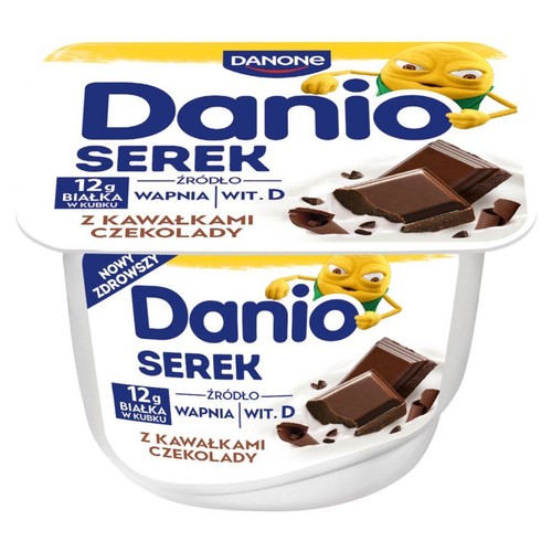 Danio XXL serek z kawałkami czekolady Danone 200 g