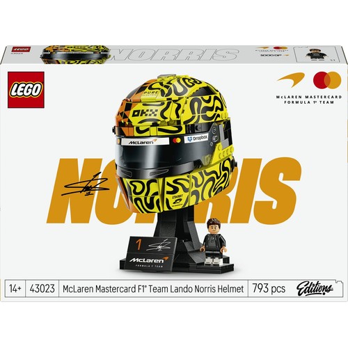 Editions Kask Lando Norris McLaren Mastercard F1® Team 43023 LEGO 1 sztuka