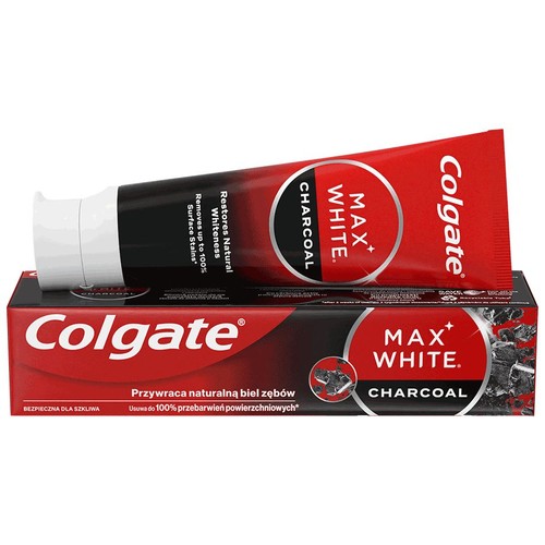 Max White Charcoal Pasta do zębów Colgate 75 ml