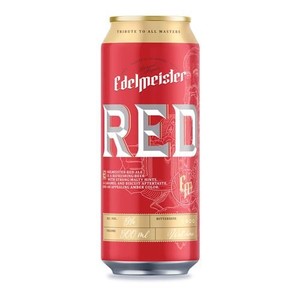 Piwo jasne pasteryzowane RED alk. 5,0% obj. Edelmeister 500 ml