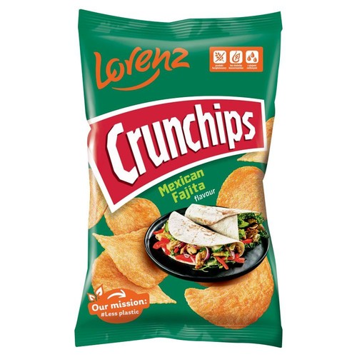 Chipsy ziemniaczane o smaku Mexican Fajiata Crunchips 130 g