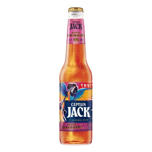 Piwo smakowe Exotic Daiquiri alk. 6% obj.  Captain Jack 400 ml