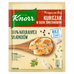 Fix Natural Kurczak w sosie śmietanowym Knorr 42 g