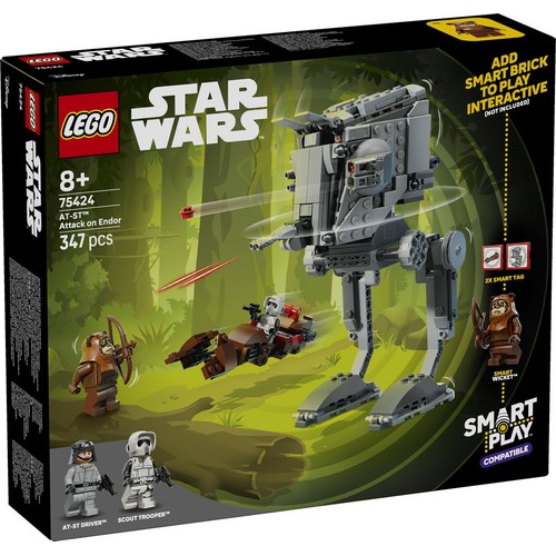 Star Wars™ SMART Play™: Atak AT-ST™ na Endor 75424 LEGO 1 sztuka