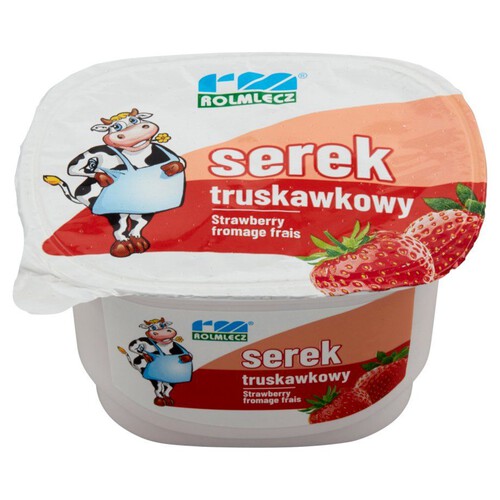 Serek homogenizowany truskawkowy Rolmlecz 150 g