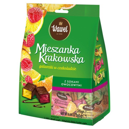 Mieszanka Krakowska Cukierki galaretki  Wawel 245 g