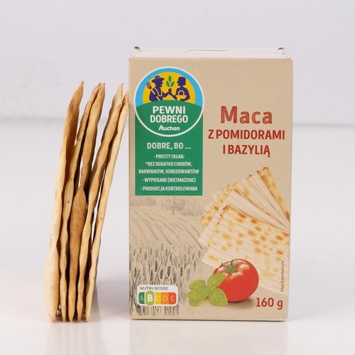 Maca z pomidorami i bazylią Pewni Dobrego 160 g 