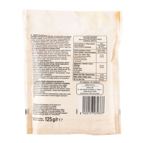 Mąka migdałowa Auchan 125 g