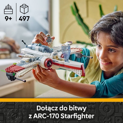 Star Wars Myśliwiec ARC-170 75402 LEGO 1 sztuka