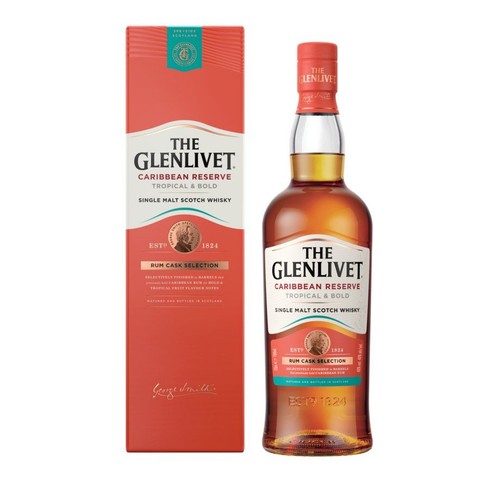 Whisky single malt Caribien Reserve alk. 40% obj. The Glenlivet 700 ml