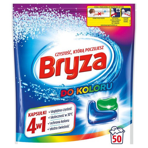 Kapsułki do koloru 4w1 Bryza 50 kapsułek