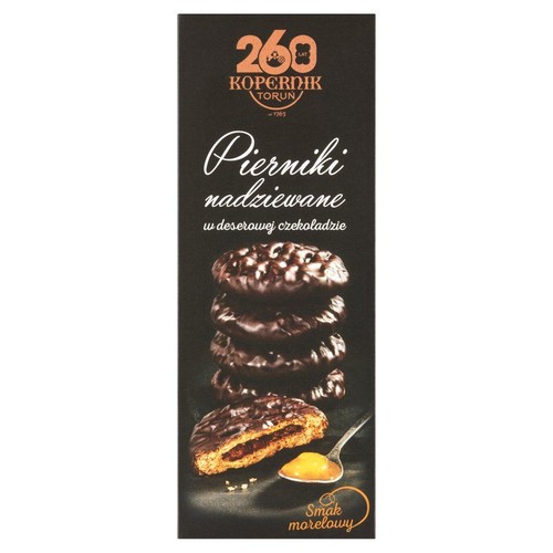 Pierniki w czekoladzie z nadzieniem morelowym Kopernik 145 g