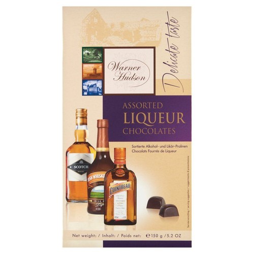 Praliny z alkoholem Warner Hudson 150 g