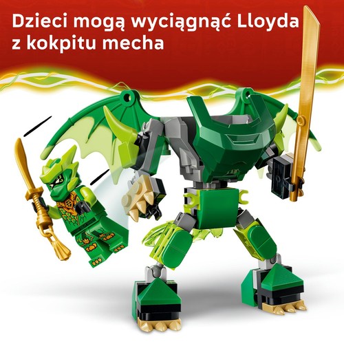 NINJAGO Smoczy mech Lloyda zestaw bitewny 71862 LEGO 1 sztuka
