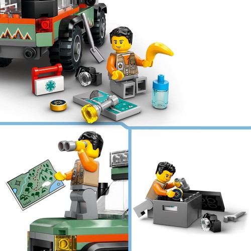 City Górska ciężarówka terenowa 4x4 60447 LEGO 1 sztuka