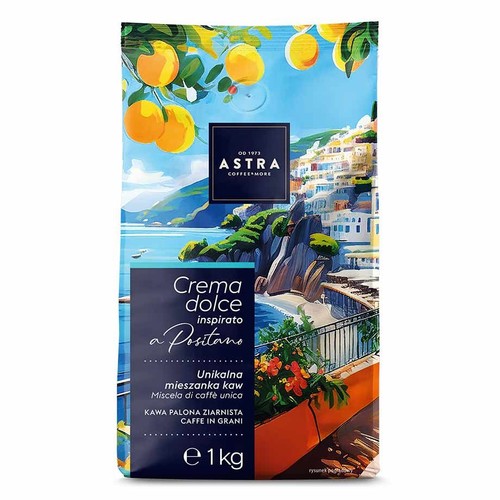 Kawa ziarnista Crema dolce Astra 1 kg