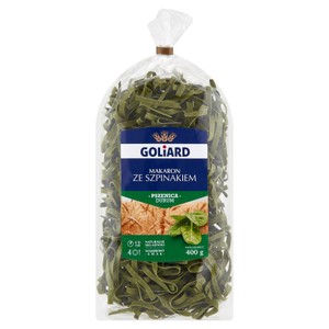 Makaron ze szpinakiem 2 jajeczny Goliard 400 g