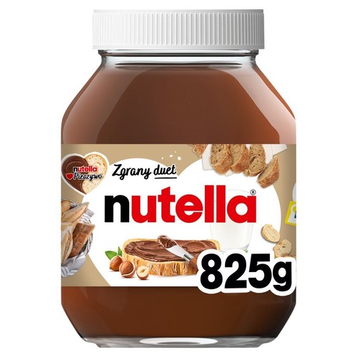 Krem do smarowania z orzechami laskowymi i kakao Nutella 825 g 