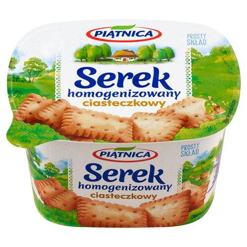 Serek homogenizowany ciasteczkowy Piątnica 150 g