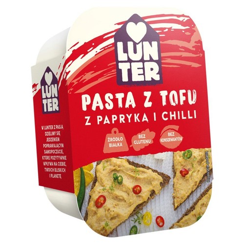 Pasta z tofu z papryką i chilli Lunter 150 g