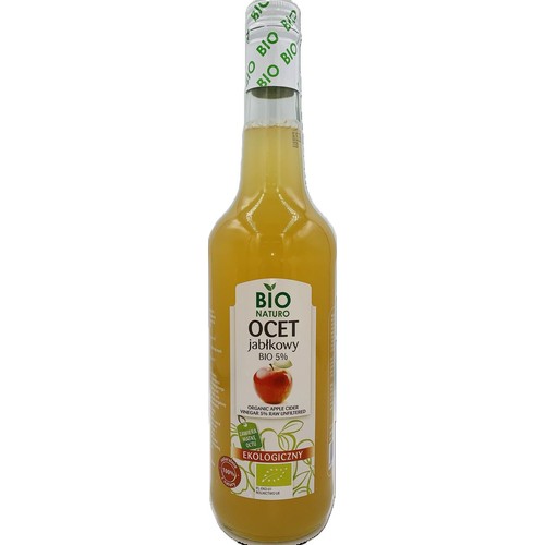 BIO Ocet jabłkowy 5%   BIO Naturo 700 ml