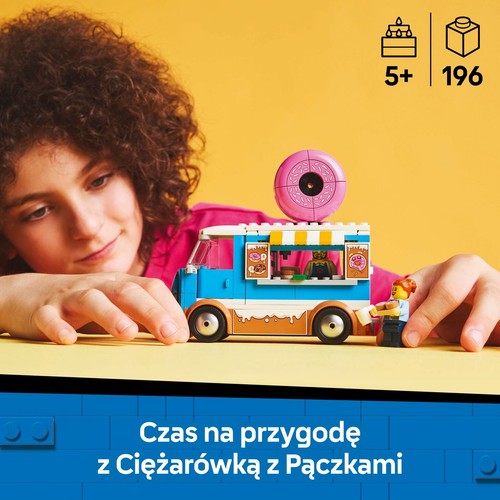 City Mobilna pączkarnia 60452 LEGO 1 sztuka