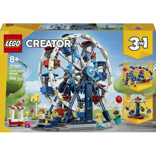 Creator 3 w 1 Kultowy diabelski młyn 31389 LEGO 1 sztuka