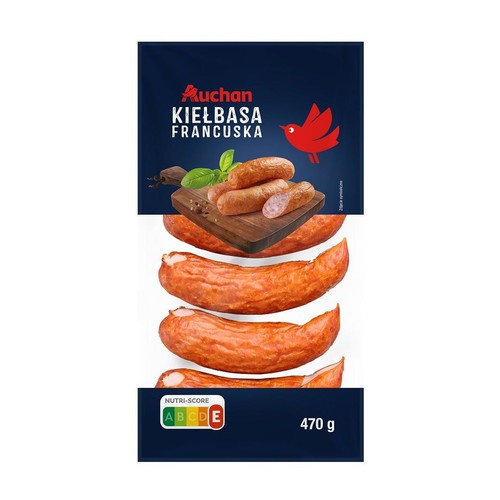 Kiełbasa francuska Auchan 470 g