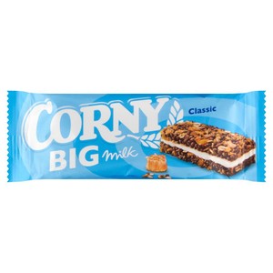 Baton zbożowy z nadzieniem mlecznym i miodem Corny 40 g