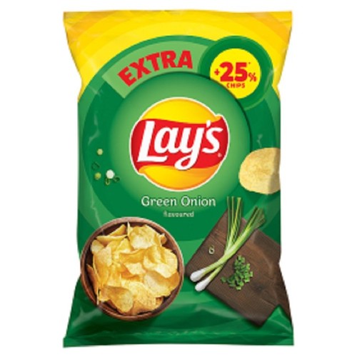 Chipsy ziemniaczane o smaku zielonej cebulki  Lay's 163 g