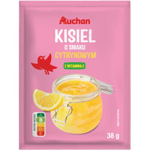 Kisiel o smaku cytrynowym. Auchan 38 g