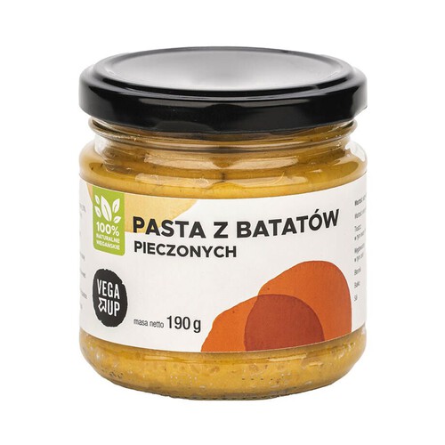 Pasta z batatów pieczonych i ciecierzycy Vega Up 200 g