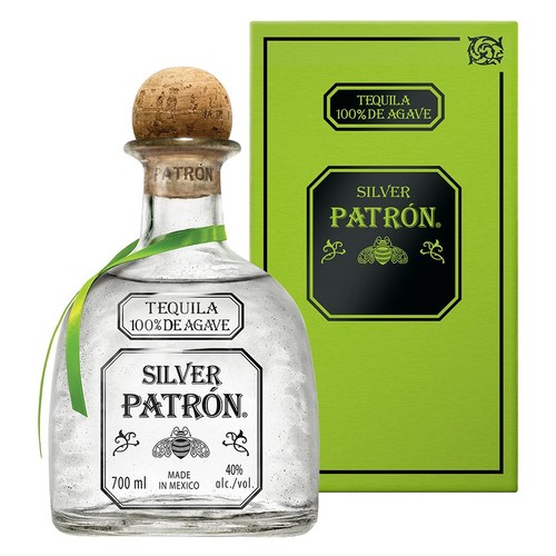 Tequila Silver alk. 40,0% obj. Patron 700 ml