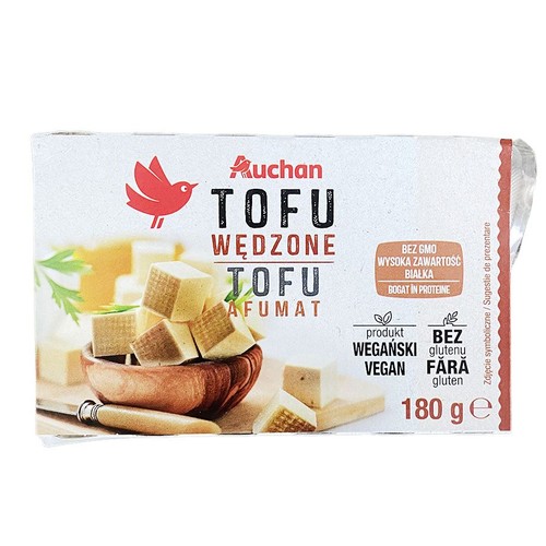 Tofu wędzone Auchan 180