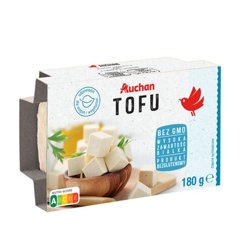 Tofu naturalne Auchan 180 g