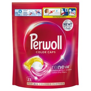 Kapsułki do prania kolorów Perwoll 23 sztuki