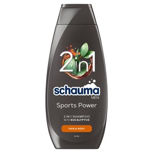 Szampon Men Sports Power z mikroskładnikami do włosów Schauma 400 ml