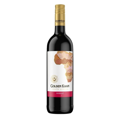 Wino południowoafrykańskie czerwone wytrawne Shiraz alk. 14,0% obj. Golden Kaan 750 ml