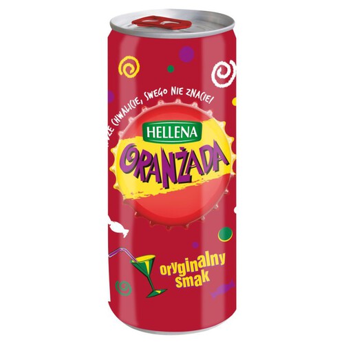 Oranżada czerwona Hellena 250 ml