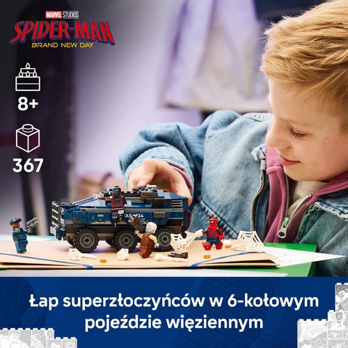 Marvel Pościg Spider-Mana za więźniarką 76349 LEGO 1 sztuka