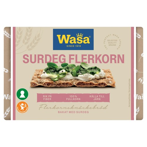 Pieczywo chrupkie wieloziarniste na zakwasie Wasa 275 g